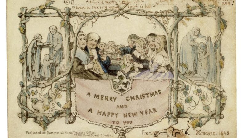 Thiệp Giáng Sinh ra đời như thế nào