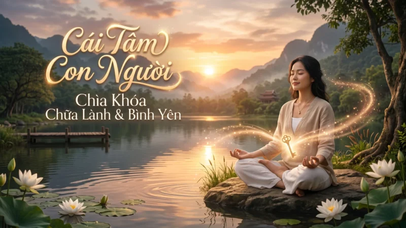 Cái Tâm Con Người: Chìa Khóa Chữa Lành & Bình Yên