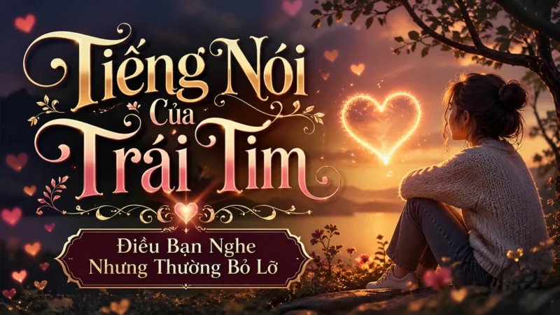 Tiếng Nói Của Trái Tim: Điều Bạn Nghe Nhưng Thường Bỏ Lỡ