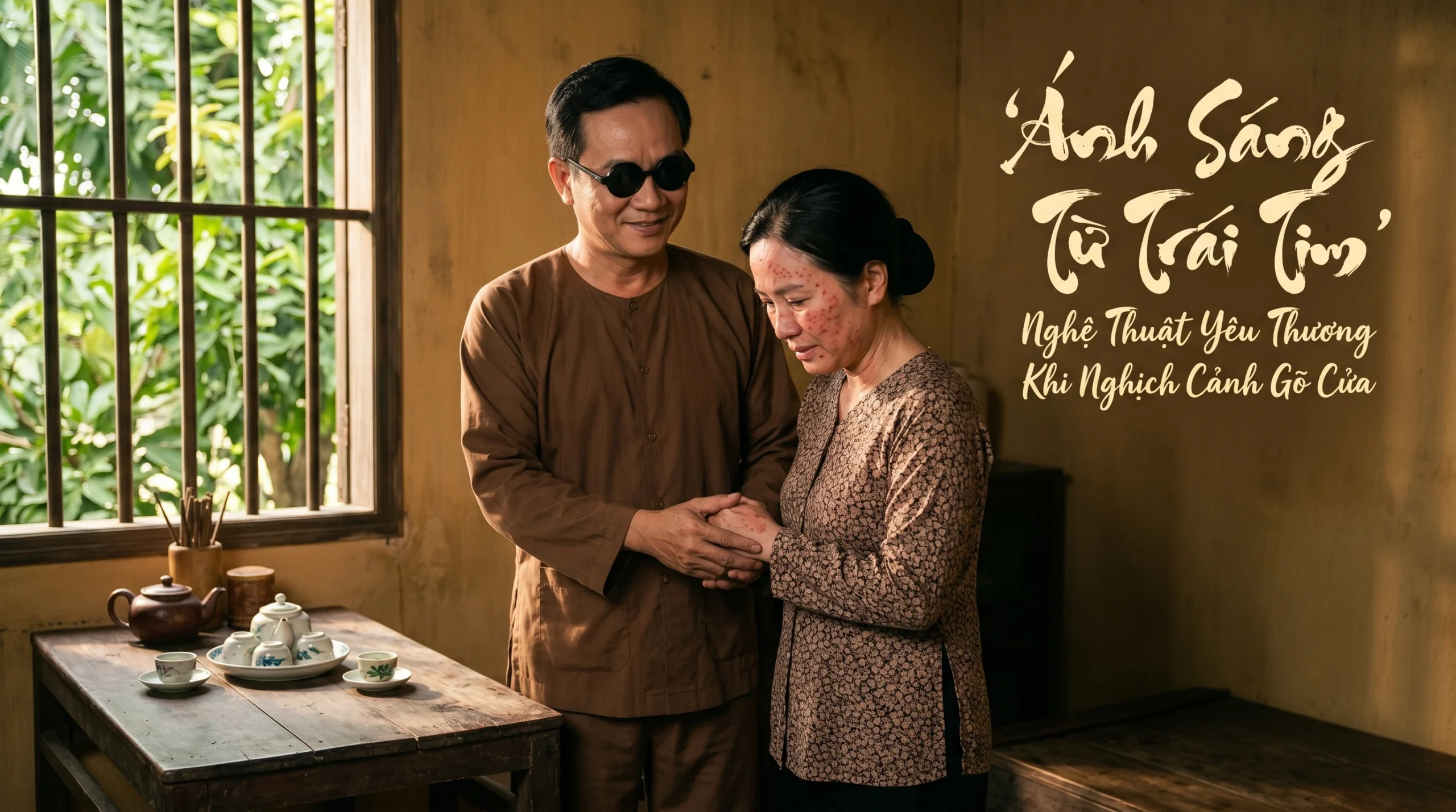 Đôi Mắt Của Trái Tim: Chuyện Người Chồng Mù Chạm Đến Triệu Cảm Xúc