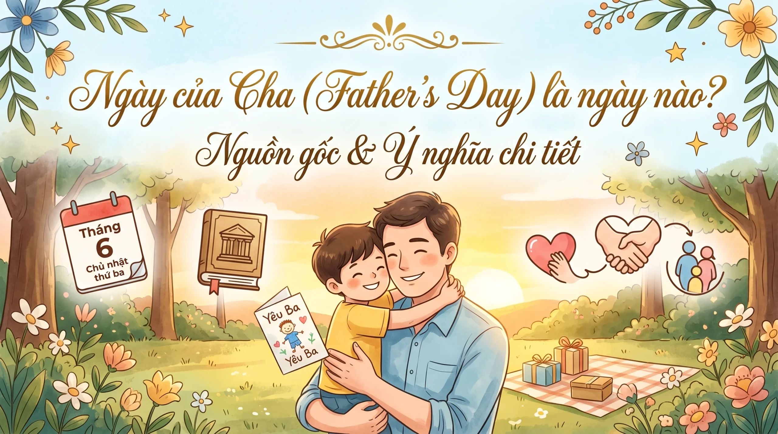 Ngày của Cha (Father’s Day) là ngày nào? Nguồn gốc & Ý nghĩa chi tiết