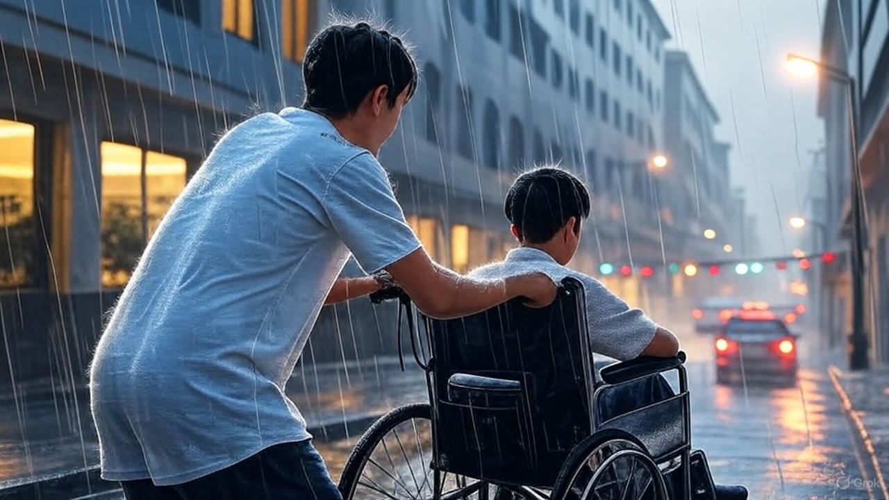 CHIẾC XE LĂN DƯỚI MƯA: Dấu Chấm Lửng Của Tuổi Trẻ