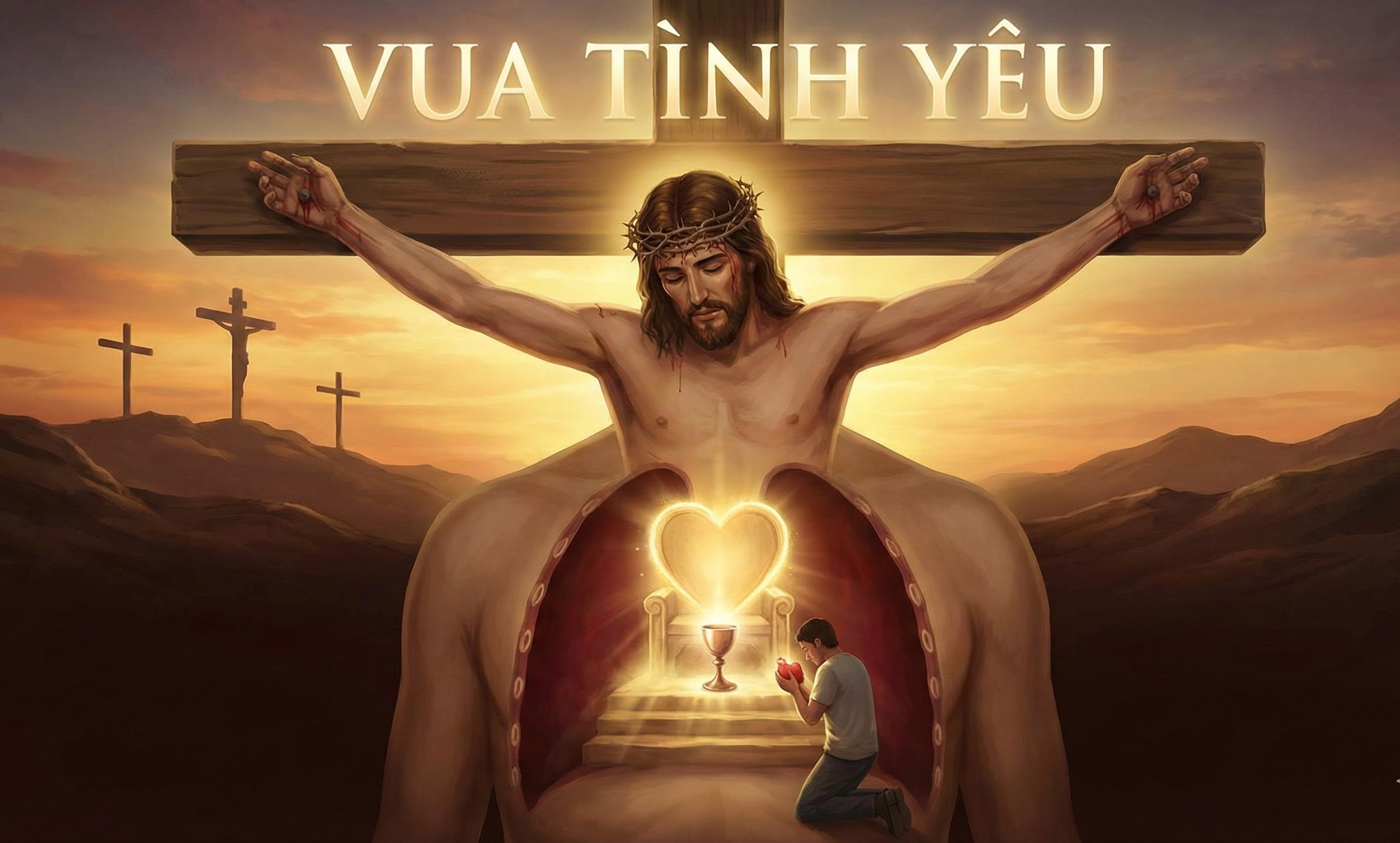 Vị Vua Đích Thực: Từ Thập Giá Đến Ngai Tòa Tâm Hồn