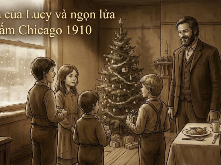 57 xu của Lucy và ngọn lửa sưởi ấm Chicago 1910