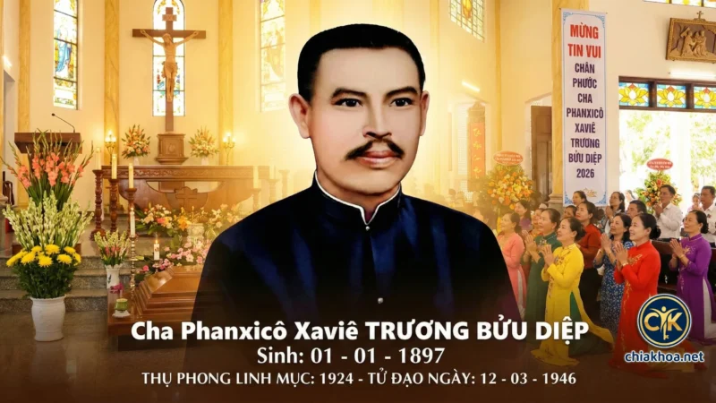 Bức Thư Gửi Cha Diệp Ngày Đầu Năm – Tin Vui Chân Phước 2026!