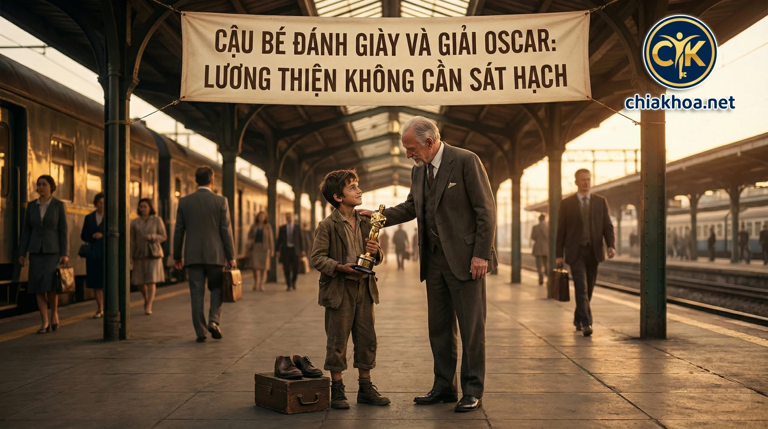 Cậu Bé Đánh Giày Và Giải Oscar: Lương Thiện Không Cần Sát Hạch