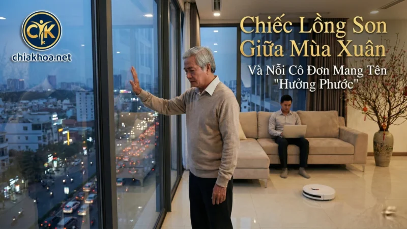 Chiếc Lồng Son Giữa Mùa Xuân – Và Nỗi Cô Đơn Mang Tên “Hưởng Phước”