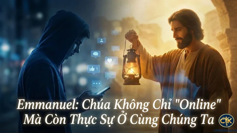 Emmanuel: Chúa Không Chỉ “Online” Mà Còn Thực Sự Ở Cùng Chúng Ta