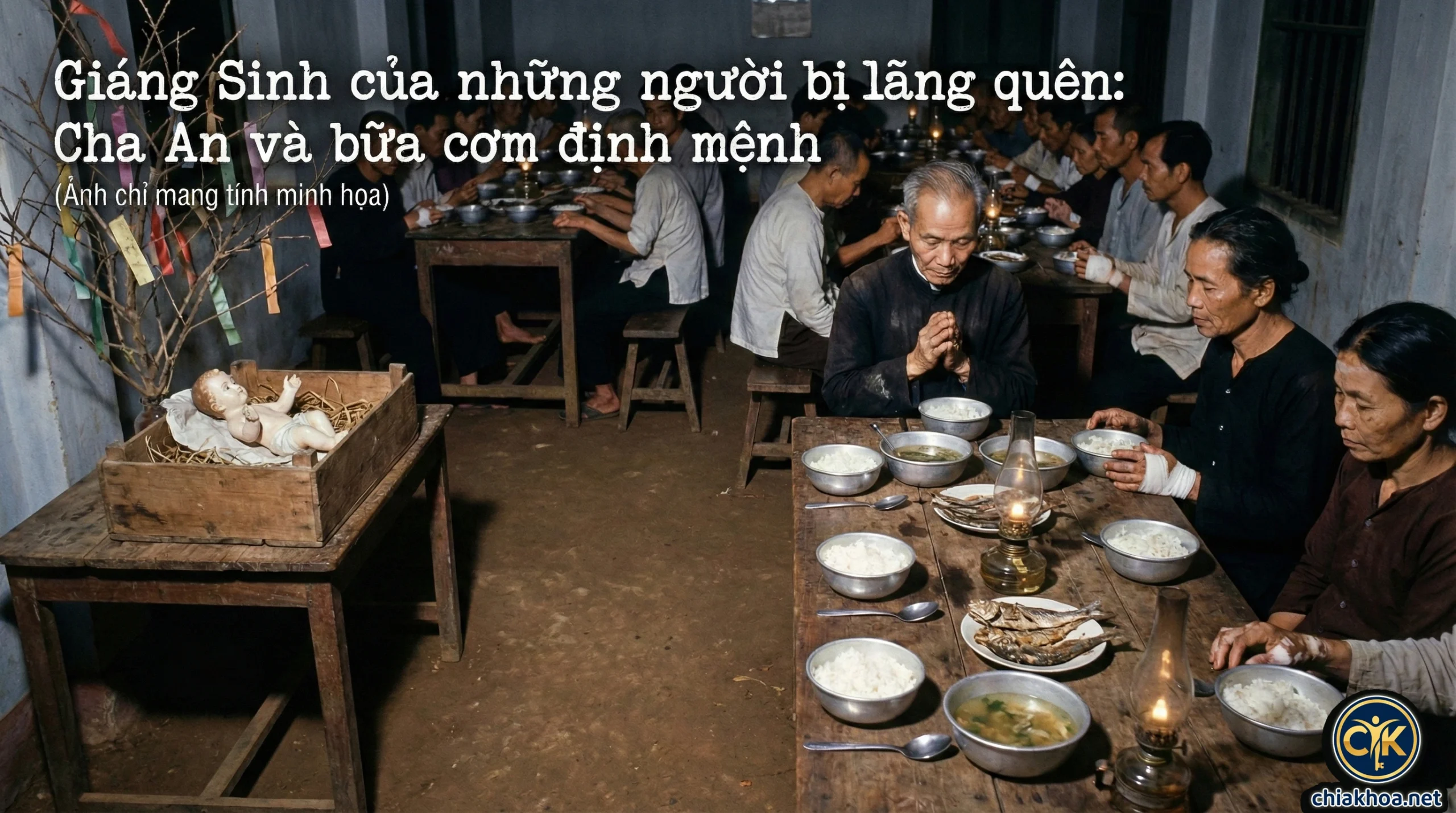 Giáng Sinh của những người bị lãng quên: Cha An và bữa cơm định mệnh