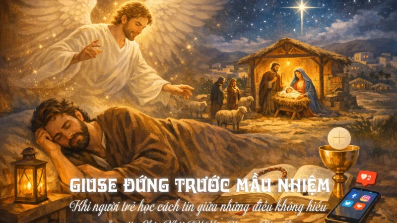 Giuse đứng trước mầu nhiệm – Khi người trẻ học cách tin giữa những điều không hiểu
