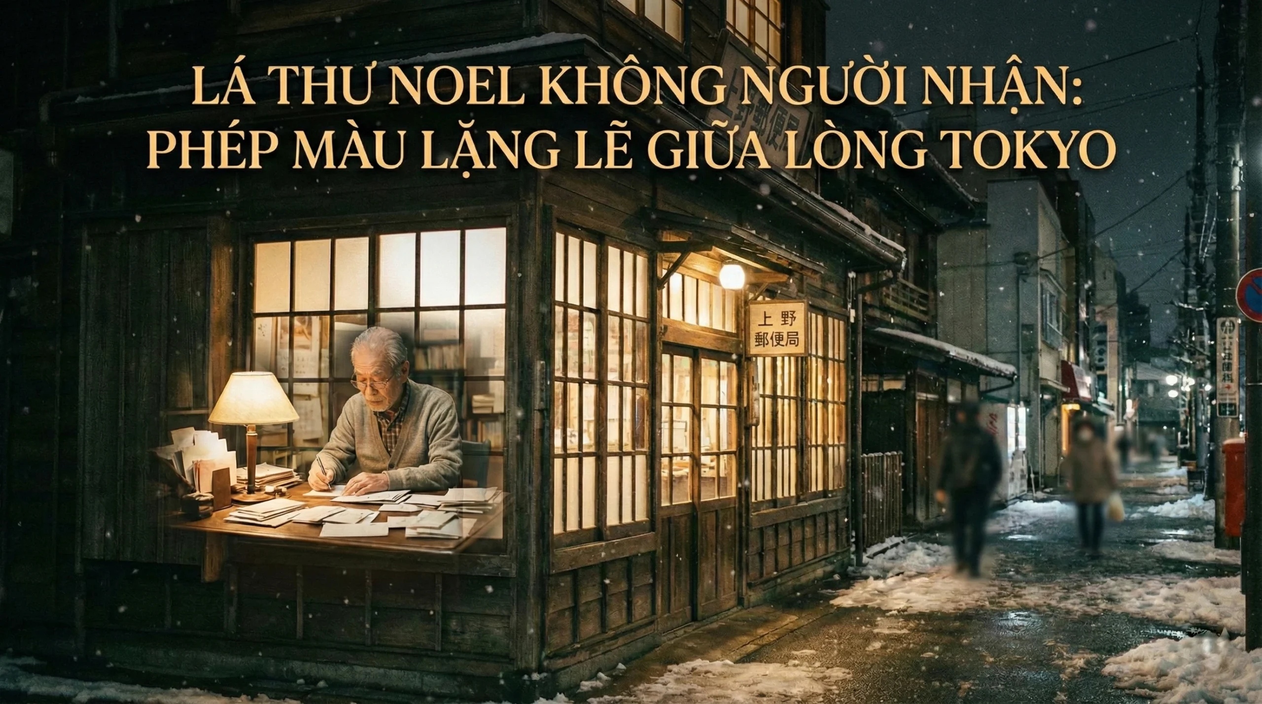 LÁ THƯ NOEL KHÔNG NGƯỜI NHẬN: Phép màu lặng lẽ giữa lòng Tokyo