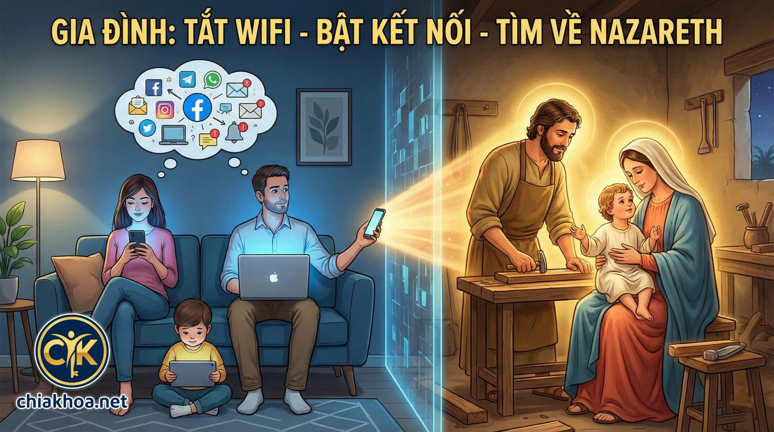 TẮT WIFI – BẬT KẾT NỐI – TÌM VỀ NAZARETH GIỮA LÒNG THÀNH PHỐ