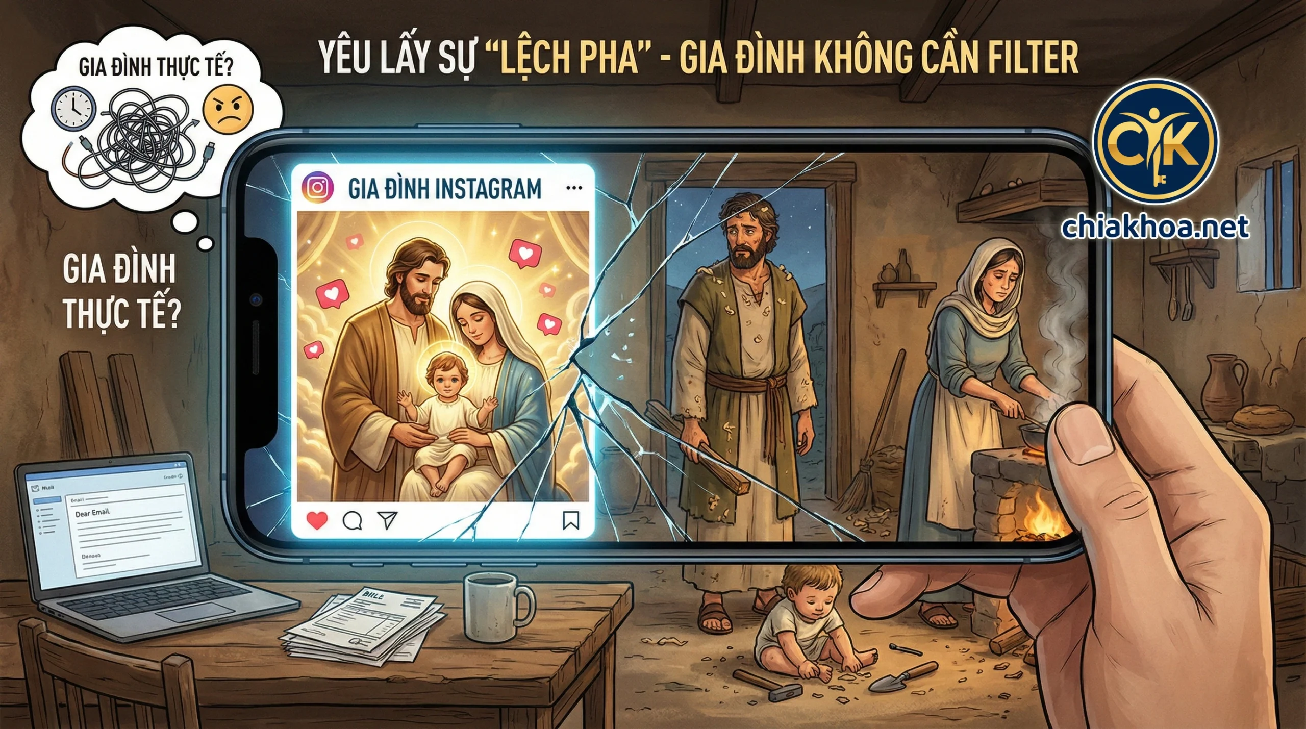 NGƯNG MƠ MỘNG VỀ MỘT GIA ĐÌNH “INSTAGRAM” – HÃY YÊU LẤY SỰ “LỆCH PHA” CỦA CHÍNH MÌNH