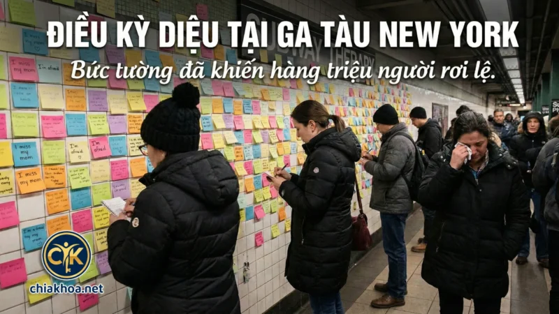 Điều kỳ diệu tại ga tàu New York: Bức tường đã khiến hàng triệu người rơi lệ