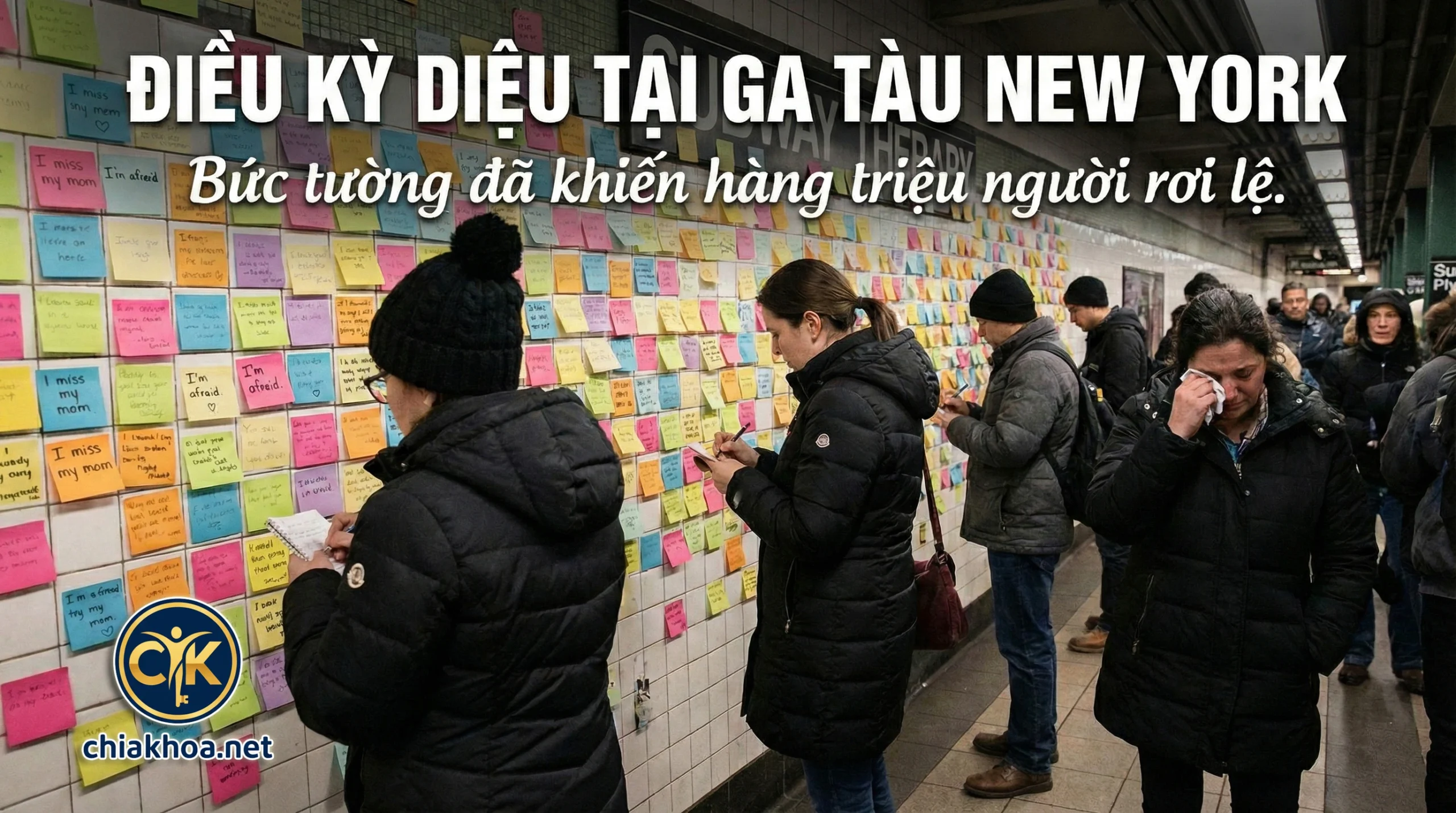 Điều kỳ diệu tại ga tàu New York: Bức tường đã khiến hàng triệu người rơi lệ