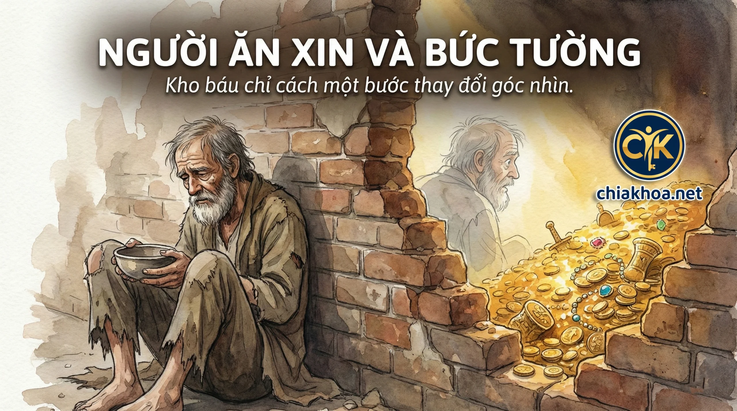 KHO BÁU NGAY SAU LƯNG: KHI SỰ NGHÈO KHÓ CHỈ CÁCH SỰ GIÀU CÓ MỘT BỨC TƯỜNG