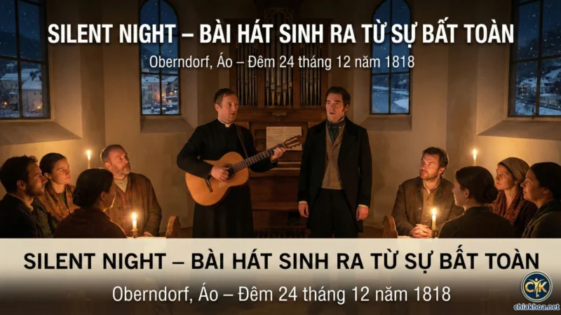 SILENT NIGHT – BÀI HÁT RA TỪ SỰ BẤT TOÀN