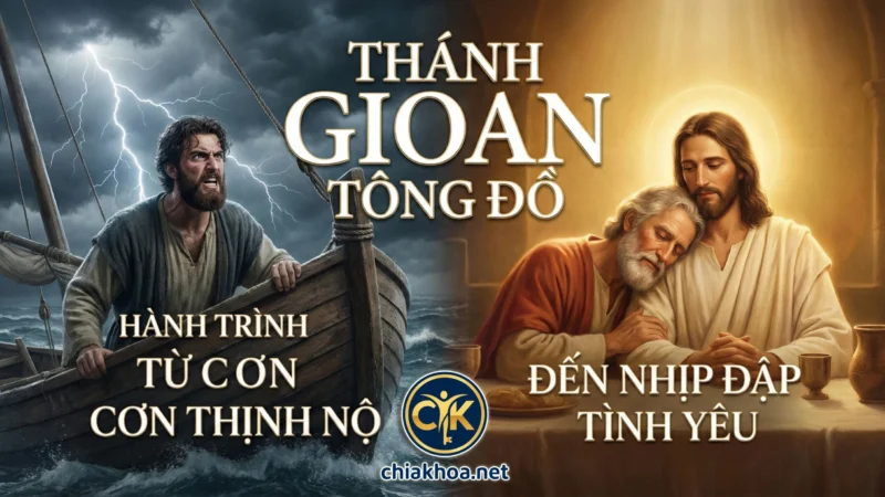 Thánh Gioan Tông Đồ: Hành Trình Từ “Cơn Thịnh Nộ” Đến “Nhịp Đập Tình Yêu”
