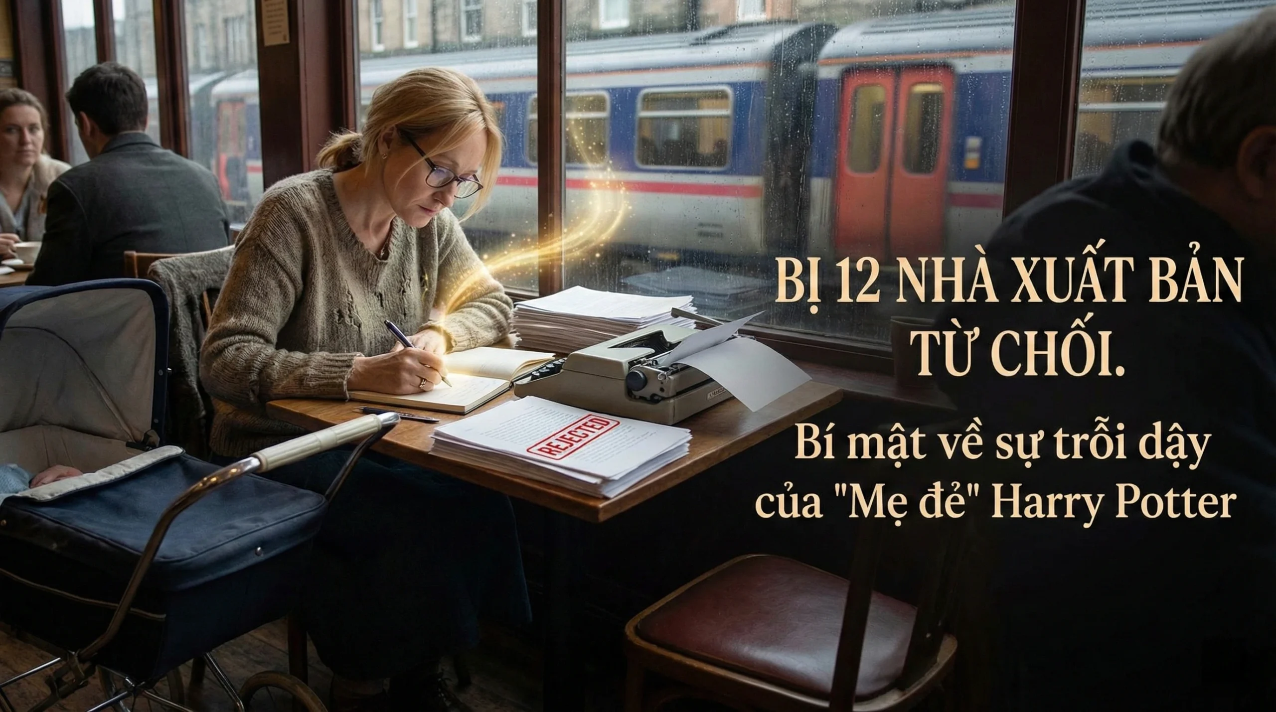 Bị 12 nhà xuất bản từ chối: Bí mật về sự trỗi dậy của “Mẹ đẻ” Harry Potter