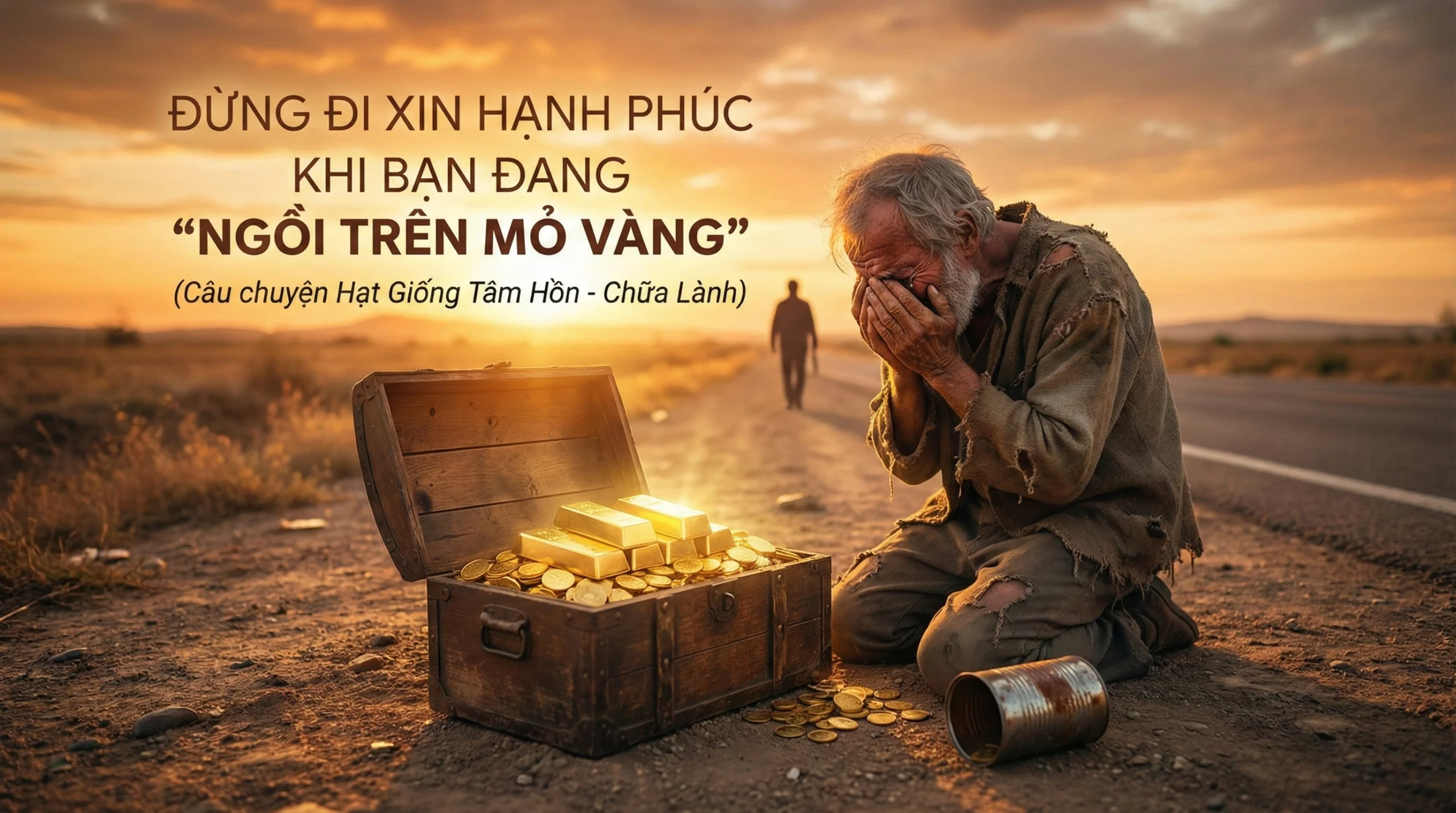 ĐỪNG ĐI XIN HẠNH PHÚC KHI BẠN ĐANG “NGỒI TRÊN MỎ VÀNG”