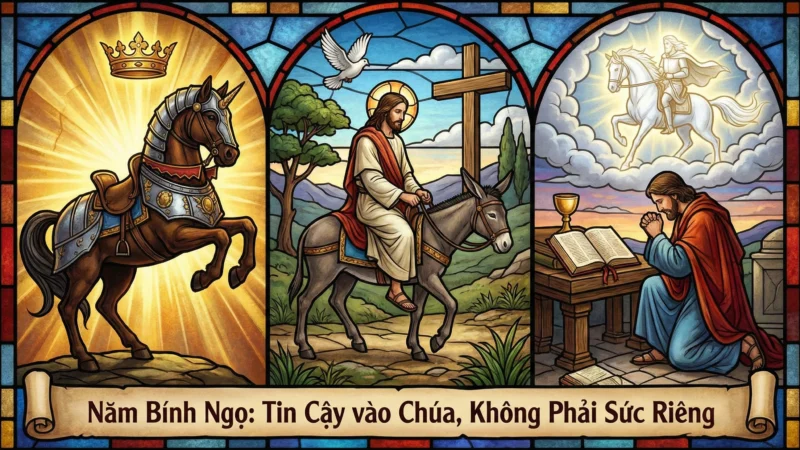 Tản Mạn Đầu Xuân Bính Ngọ: Khi Tiếng Vó Ngựa Vang Vọng Trong Kinh Thánh