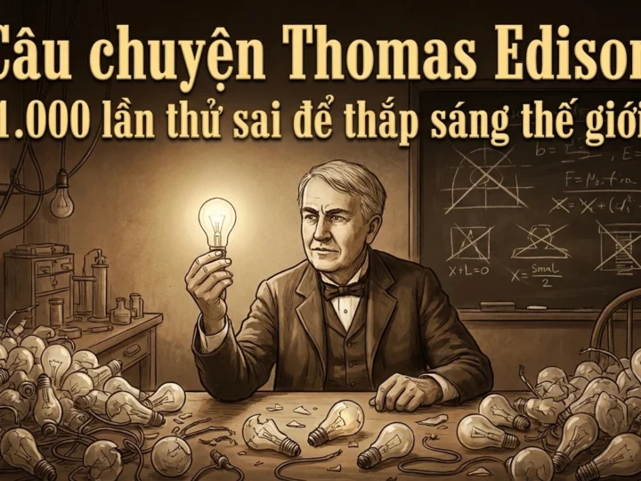 CÂU CHUYỆN CỦA THOMAS EDISON