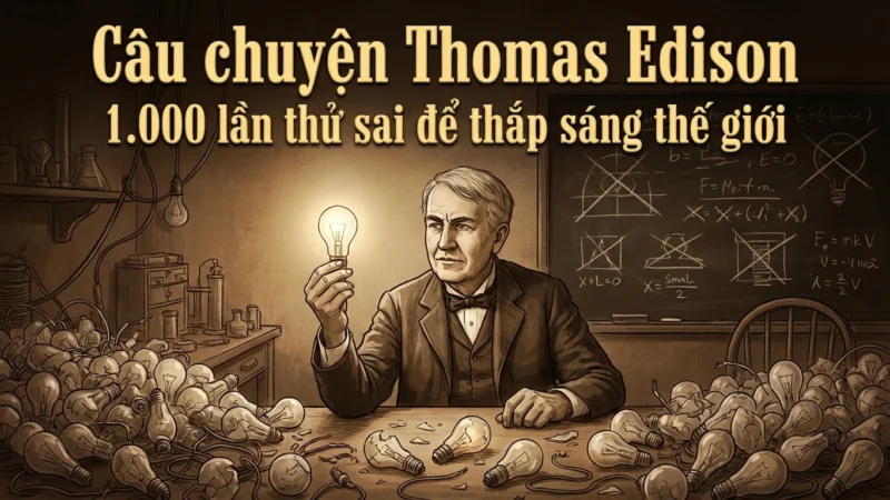 CÂU CHUYỆN CỦA THOMAS EDISON