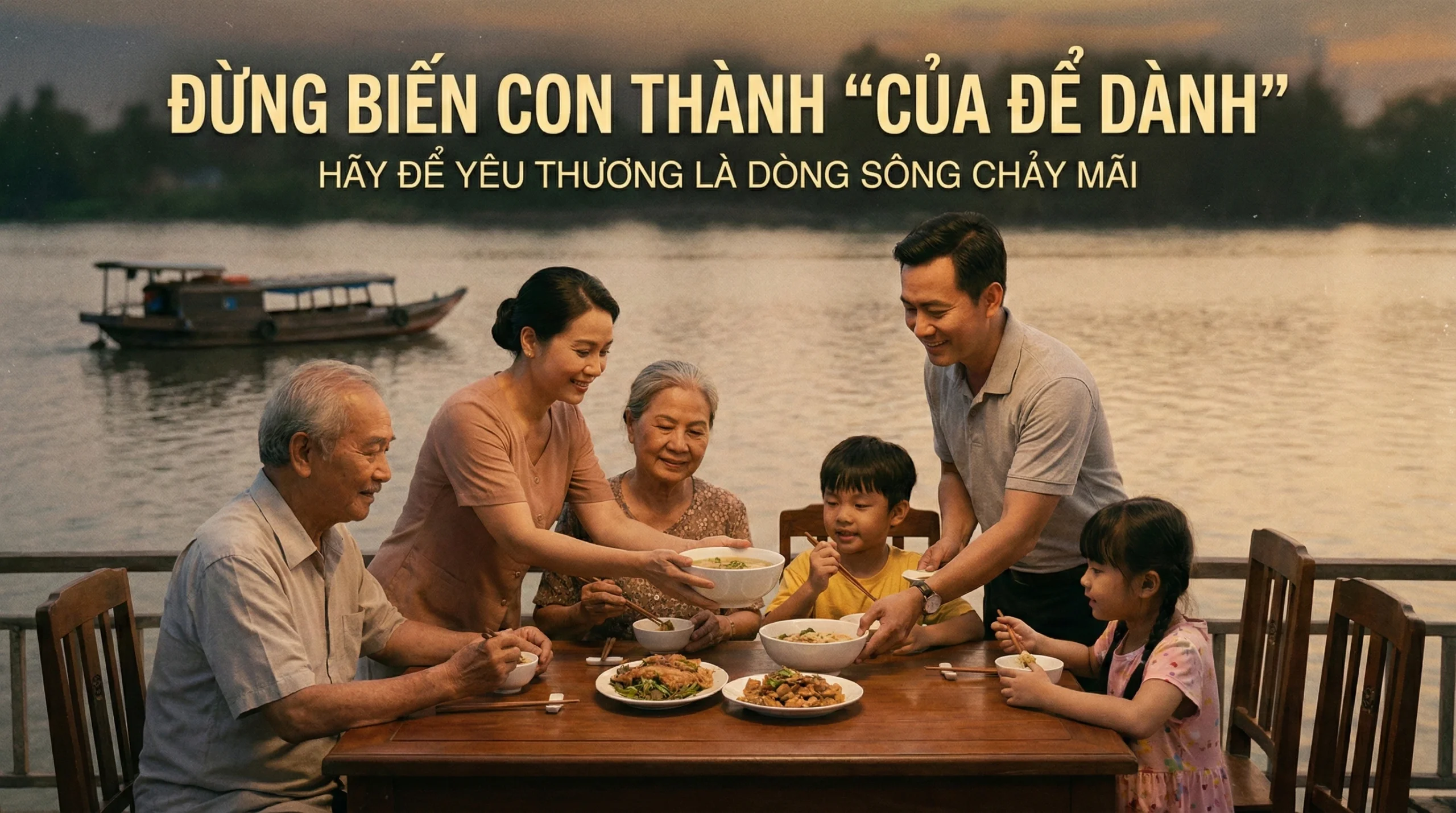 ĐỪNG BIẾN CON THÀNH “CỦA ĐỂ DÀNH”