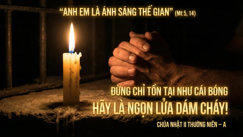 ĐỪNG CHỈ TỒN TẠI NHƯ CÁI BÓNG – HÃY LÀ NGỌN LỬA DÁM CHÁY!