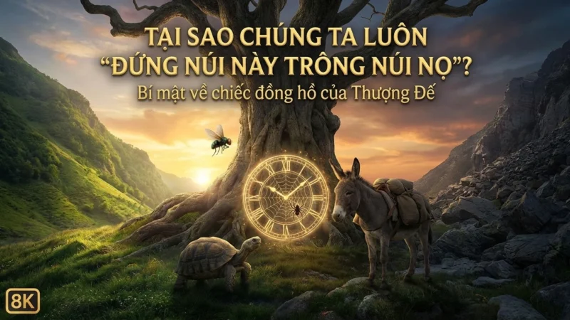 Tại sao chúng ta luôn “đứng núi này trông núi nọ”? Bí mật về chiếc đồng hồ của Thượng Đế.