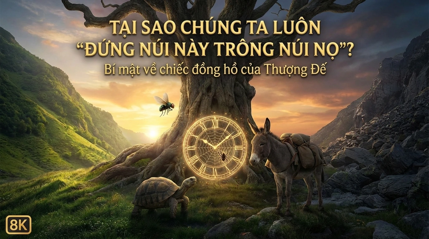 Tại sao chúng ta luôn “đứng núi này trông núi nọ”? Bí mật về chiếc đồng hồ của Thượng Đế.