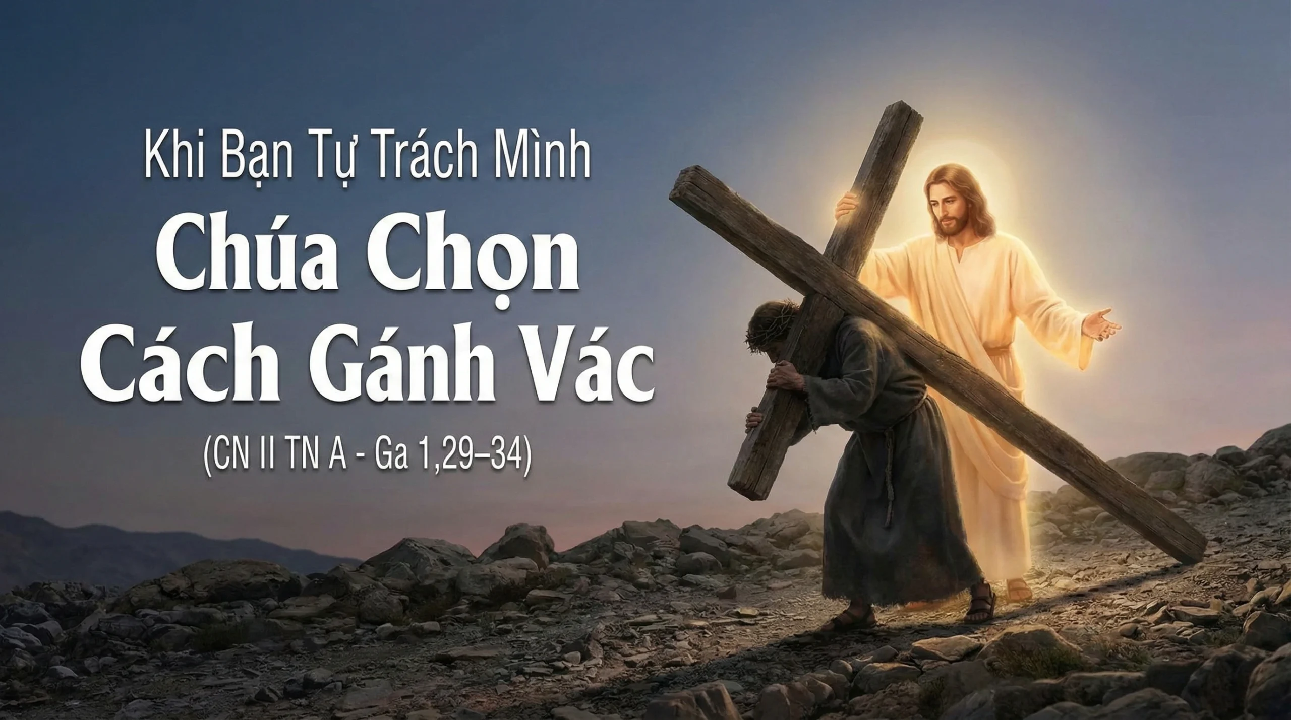 Khi Bạn Tự Trách Mình, CHÚA CHỌN CÁCH “GÁNH VÁC”