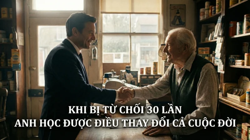 Khi Bị Từ Chối 30 Lần, Anh Học Được Điều Thay Đổi Cả Cuộc Đời