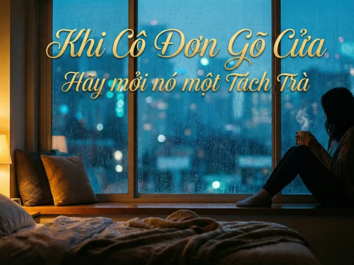 Khi Cô Đơn Gõ Cửa, Hãy Mời Nó Một Tách Trà