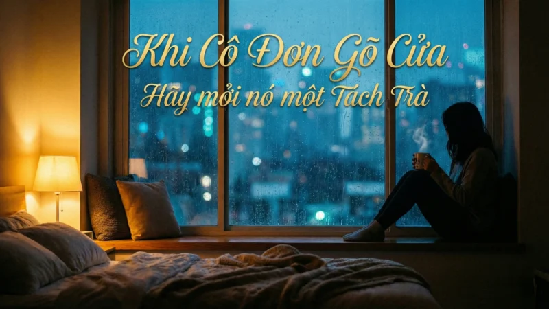 Khi Cô Đơn Gõ Cửa, Hãy Mời Nó Một Tách Trà