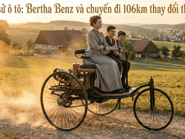 Nguồn gốc Mercedes-Benz: Cú lừa chồng thế kỷ của Bertha Benz