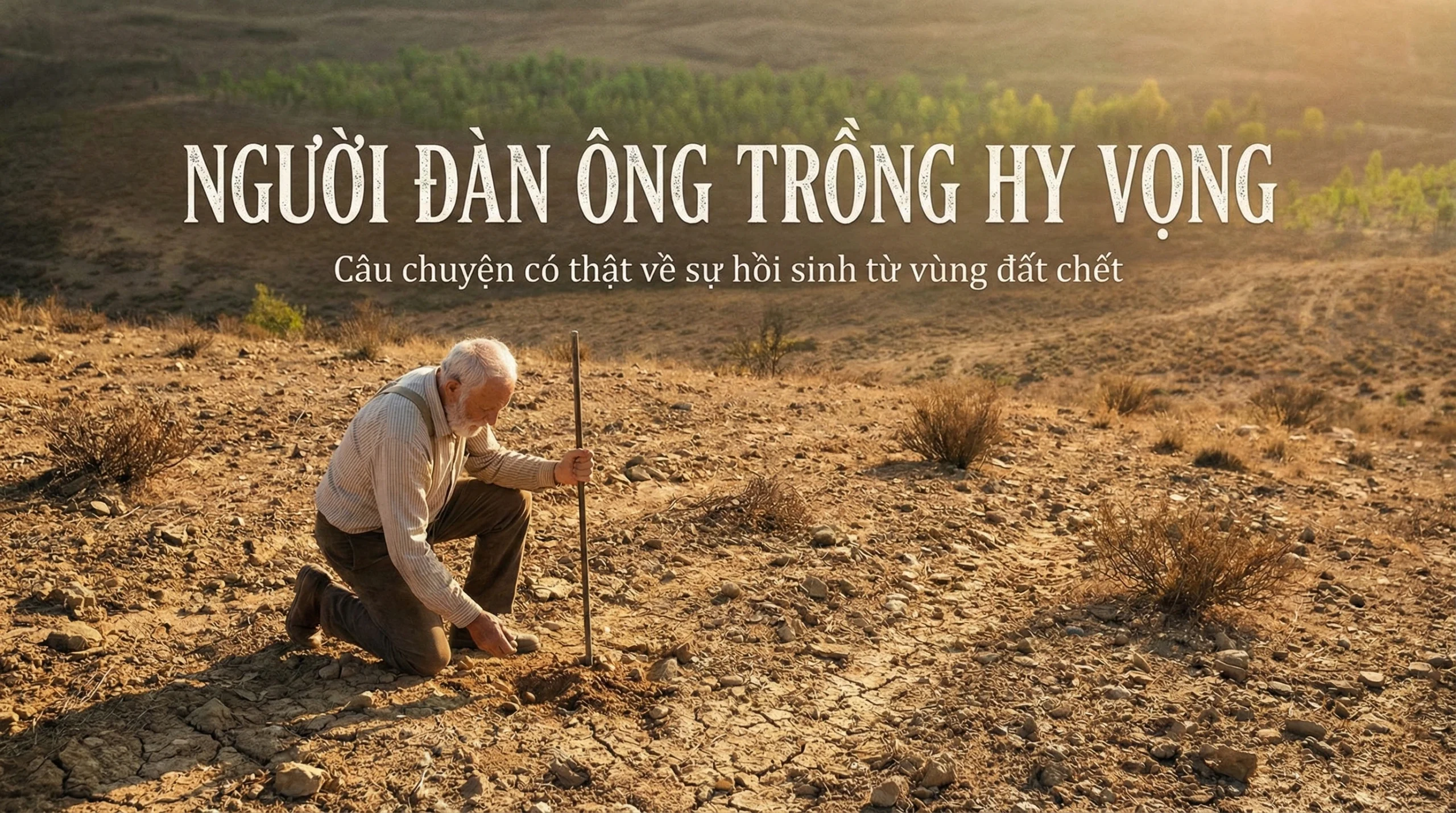 NGƯỜI ĐÀN ÔNG CHỮA LÀNH VÙNG ĐẤT CHẾT