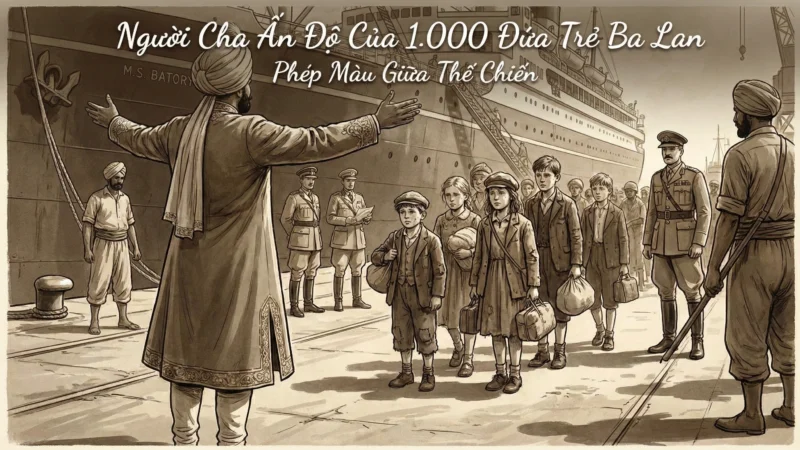 Người Cha Ấn Độ Của 1.000 Đứa Trẻ Ba Lan: Phép Màu Giữa Thế Chiến