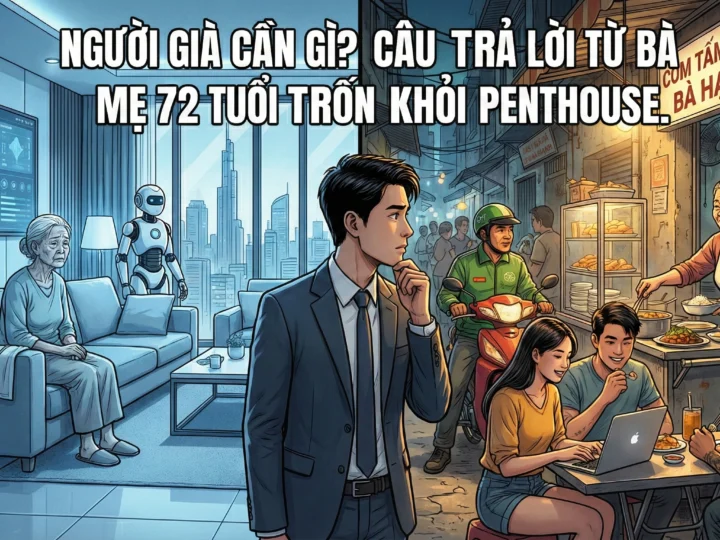 Người già cần gì? Câu trả lời từ bà mẹ 72 tuổi trốn khỏi Penthouse