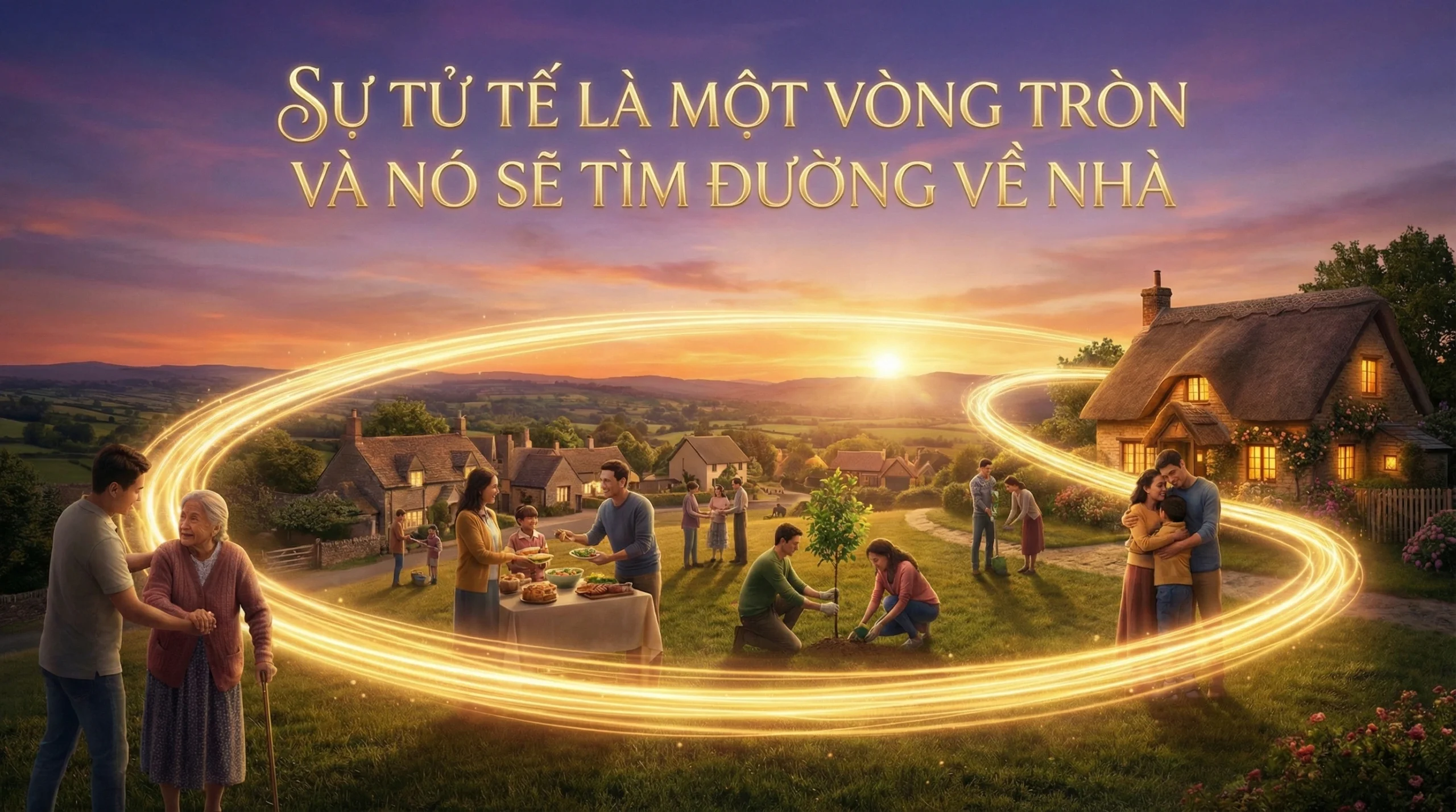 SỰ TỬ TẾ LÀ MỘT VÒNG TRÒN, VÀ NÓ SẼ TÌM ĐƯỜNG VỀ NHÀ