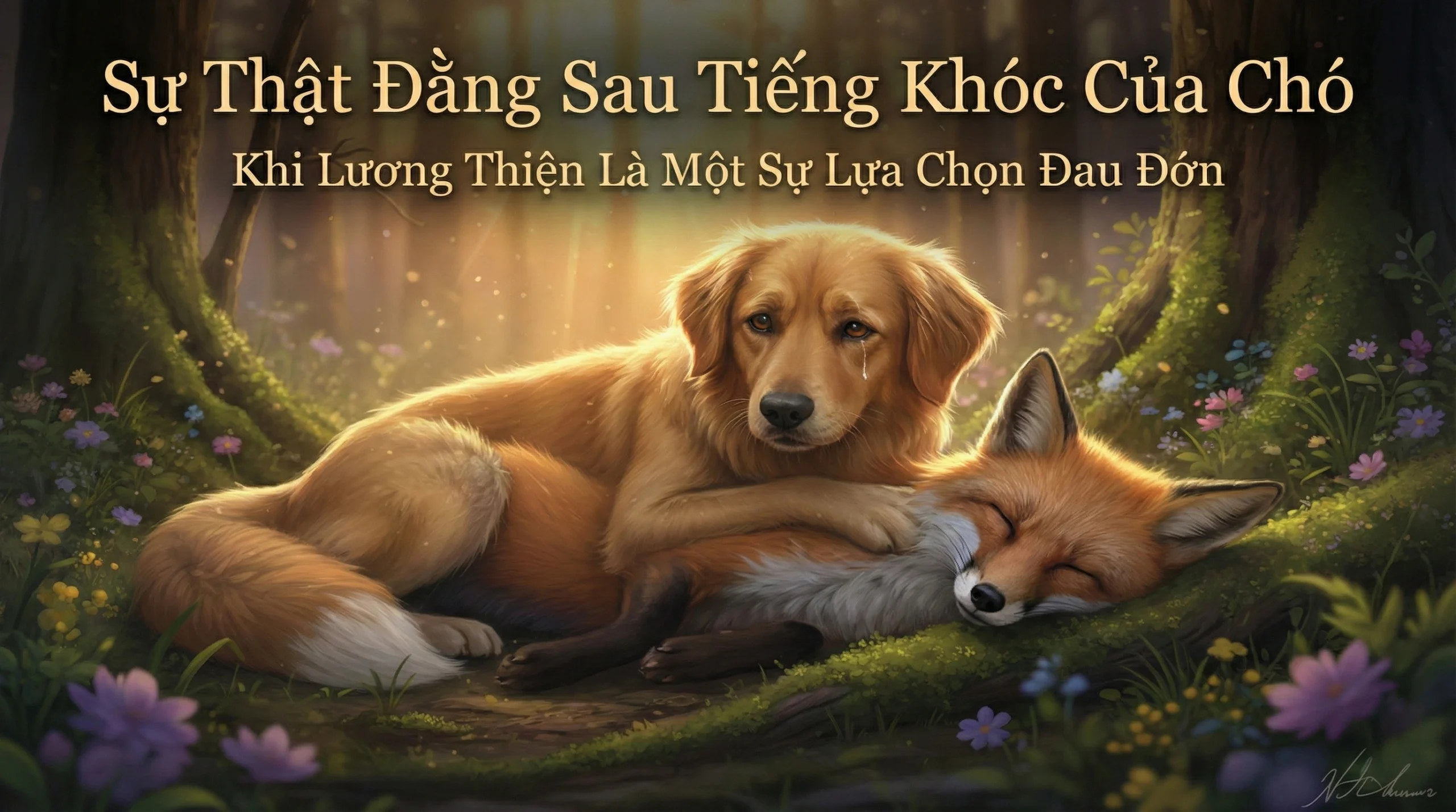 Sự Thật Đằng Sau Tiếng Khóc Của Chó