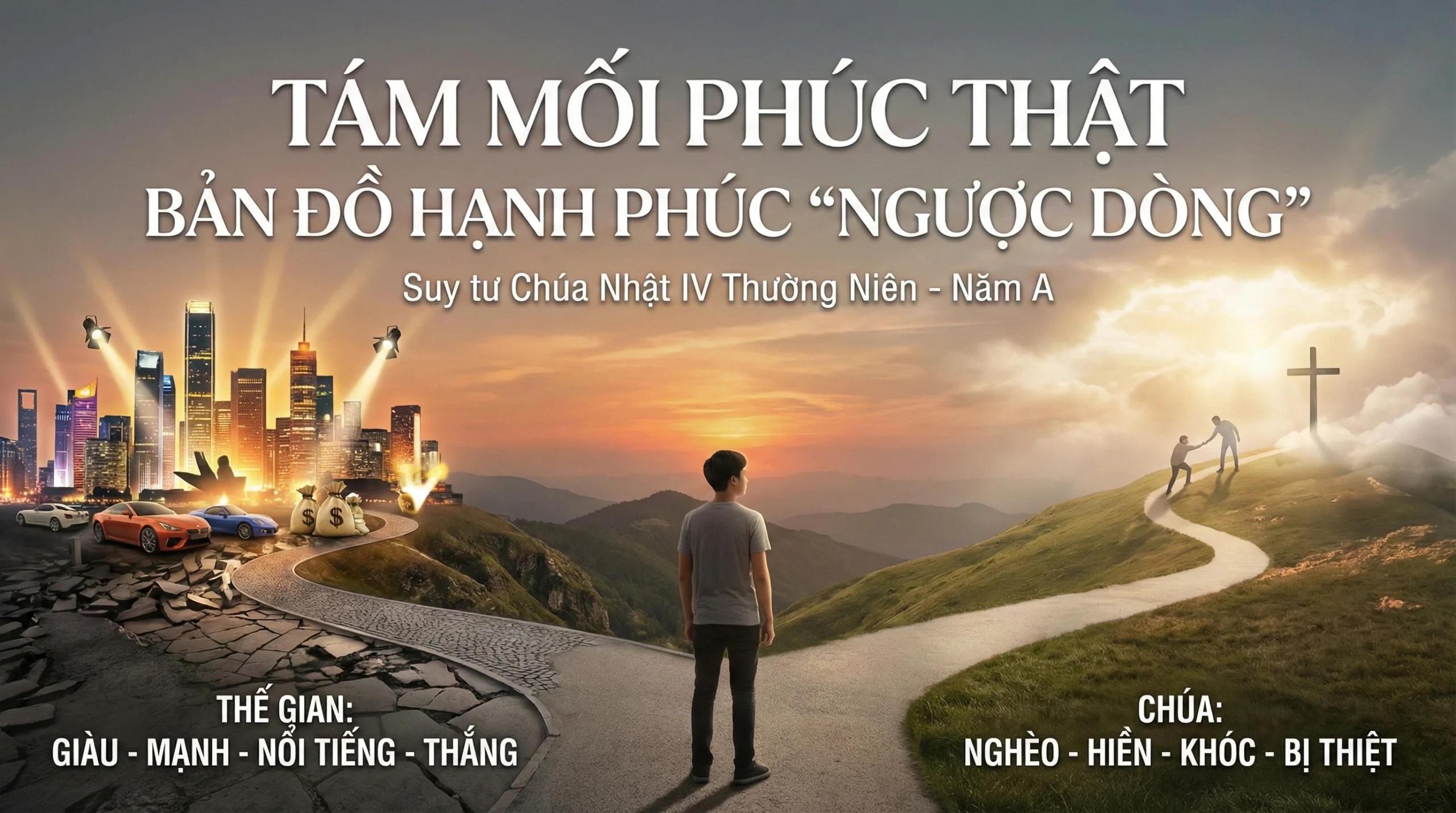 TÁM MỐI PHÚC: BẢN ĐỒ HẠNH PHÚC “NGƯỢC DÒNG”