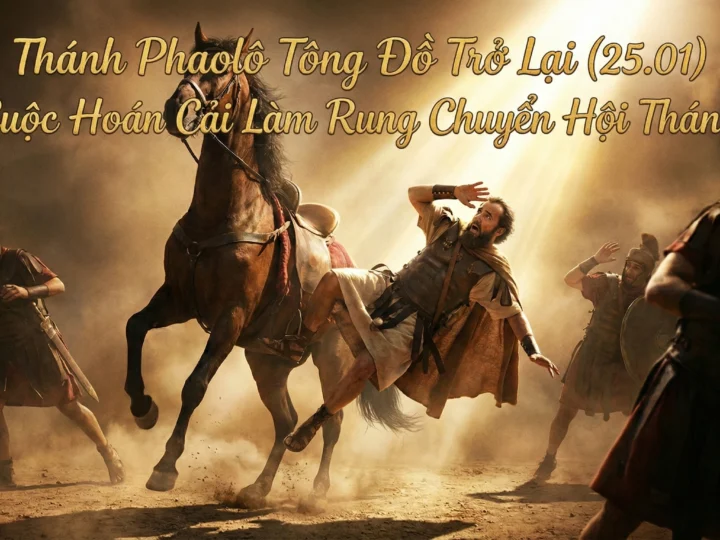 Thánh Phaolô Tông Đồ Trở Lại: Cuộc Hoán Cải Làm Rung Chuyển Hội Thánh