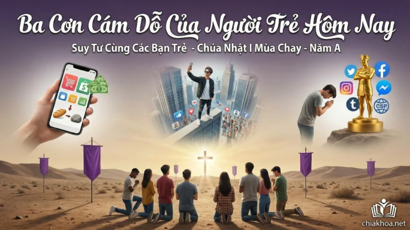 Ba Cơn Cám Dỗ Của Người Trẻ Hôm Nay
