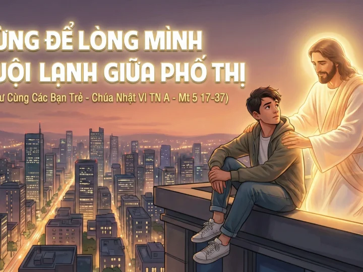 ĐỪNG ĐỂ LÒNG MÌNH NGUỘI LẠNH GIỮA PHỐ THỊ