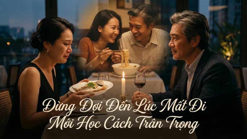 Đừng Đợi Đến Bữa Ăn Cuối Cùng Mới Nhận Ra Vị Ngọt Của Yêu Thương