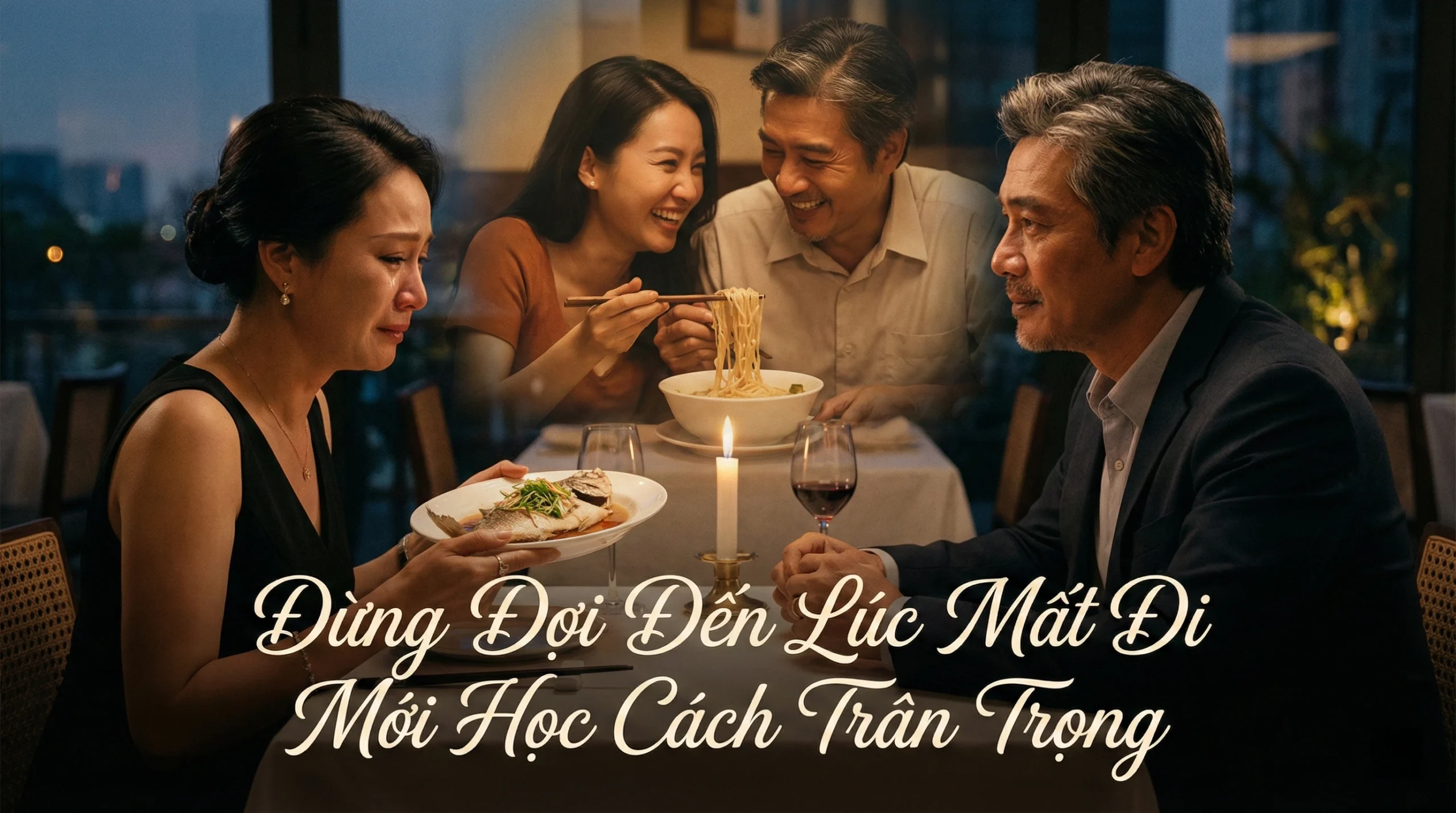 Đừng Đợi Đến Bữa Ăn Cuối Cùng Mới Nhận Ra Vị Ngọt Của Yêu Thương