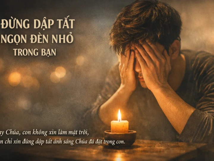 ĐỪNG DẬP TẮT NGỌN ĐÈN NHỎ TRONG BẠN