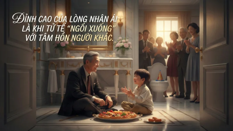 KHI SỰ TỬ TẾ “NGỒI XUỐNG”: BẢO VỆ MỘT MẦM NON TRƯỚC GIÔNG BÃO MẶC CẢM