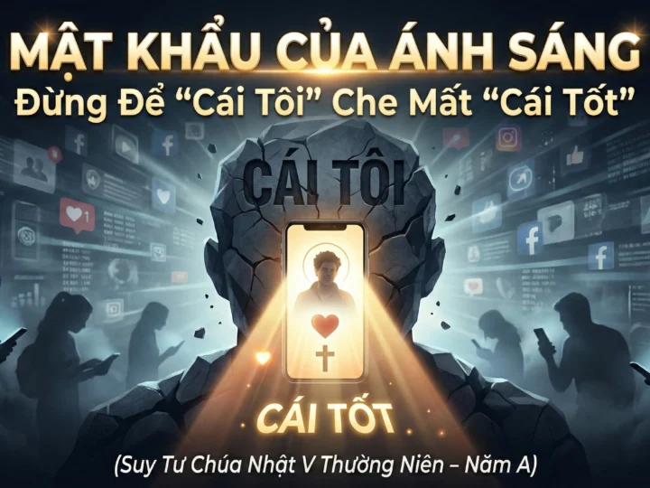 MẬT KHẨU CỦA ÁNH SÁNG: Đừng Để “Cái Tôi” Che Mất “Cái Tốt”